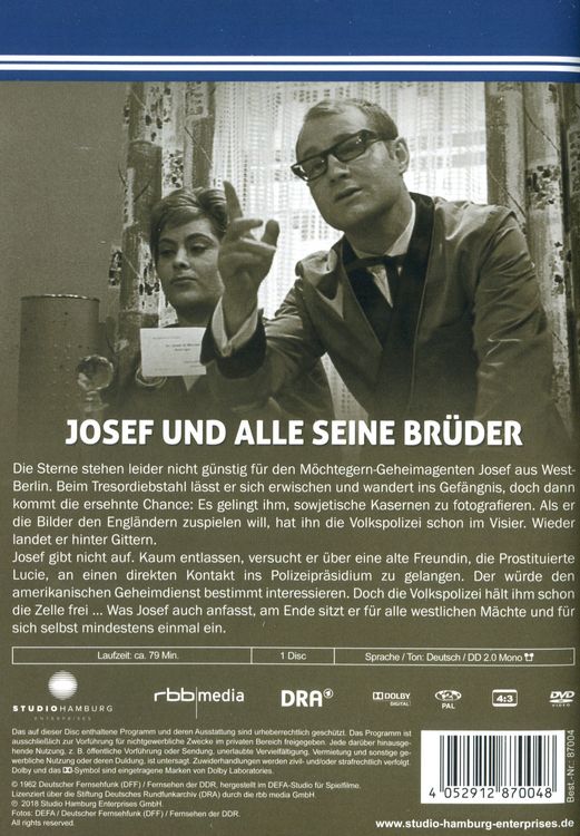 Produktbild: Josef und alle seine Br&uuml;der (DDR TV-Archiv)