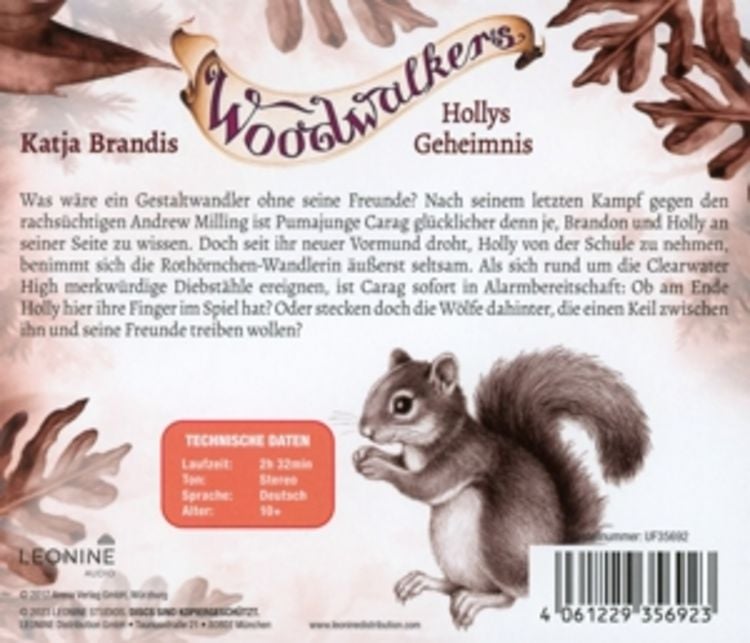 Produktbild: Woodwalkers - Hollys Geheimnis (Hörspiel zu Band 3)