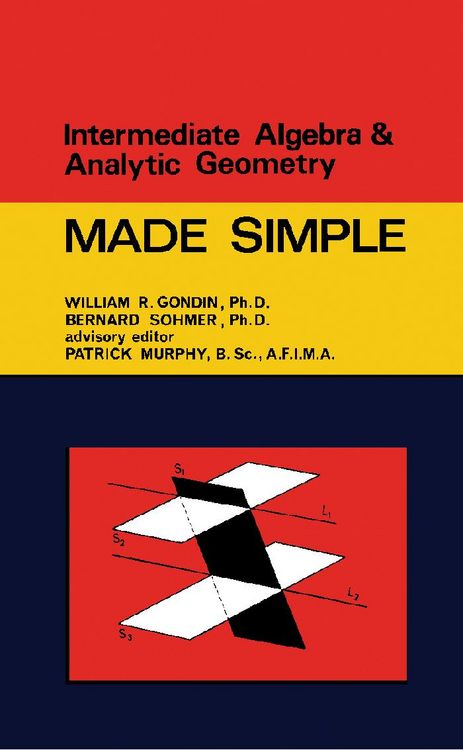 Produktbild: Intermediate Algebra & Analytic Geometry