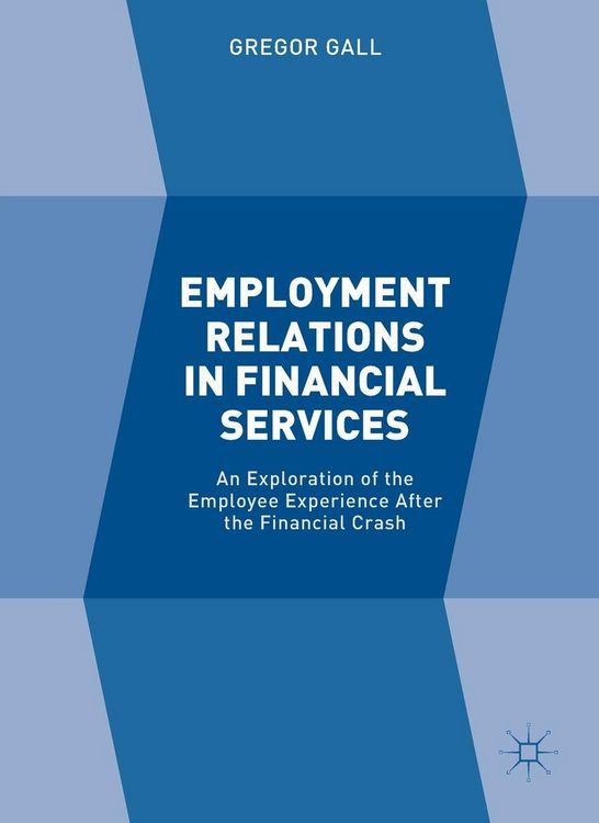 Produktbild: Employment Relations in Financial Services