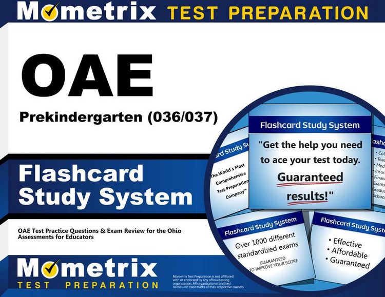 Produktbild: Oae Prekindergarten (036/037) Flashcard Study System