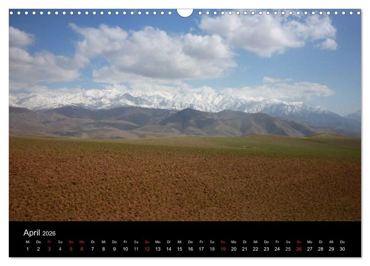 Produktbild: Afghanistan (Wandkalender 2026 DIN A3 quer), CALVENDO Monatskalender