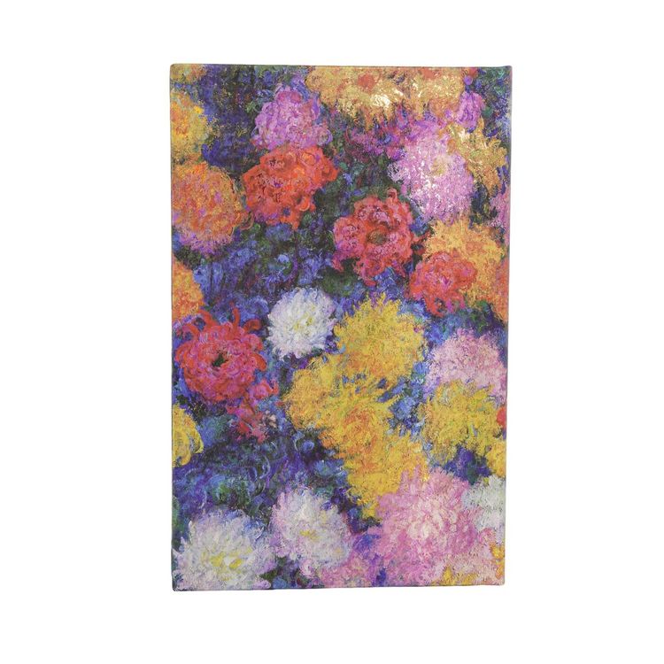Produktbild: 12-Monatskalender 2027 Monets Chrysanthemen Mini Horizontal