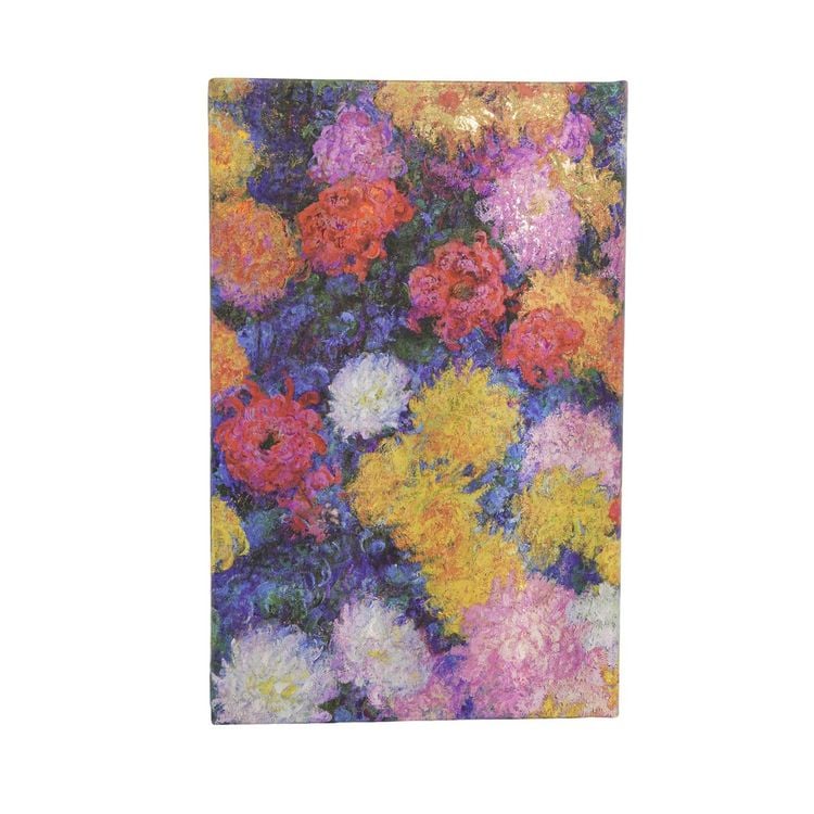 Produktbild: 12-Monatskalender 2027 Monets Chrysanthemen Mini Verso