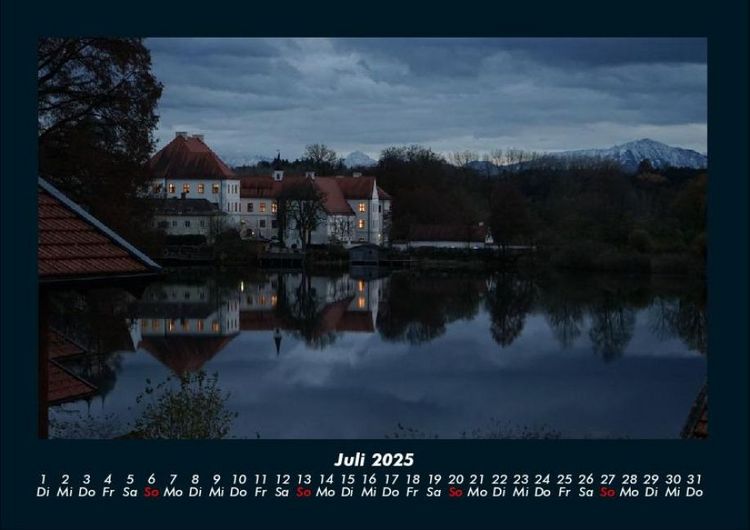 Produktbild: Tag am See 2025 Fotokalender DIN A4