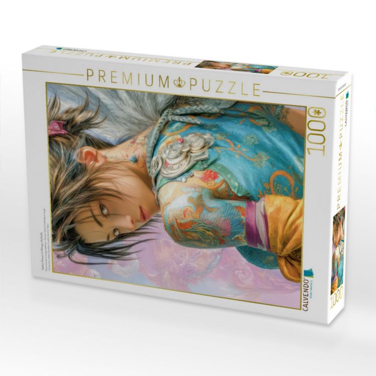 Produktbild: CALVENDO Puzzle Taatoo Frauen in Manga-&Auml;sthetik | 1000 Teile Lege-Gr&ouml;&szlig;e 64x48cm Foto-Puzzle f&uuml;r gl&uuml;ckliche Stunden