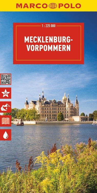 Produktbild: MARCO POLO Reisekarte Deutschland 02 Mecklenburg-Vorpommern 1:225.000