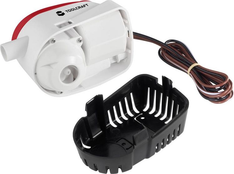 Produktbild: TOOLCRAFT TO-7159128 Niedervolt-Tauchpumpe 2839 l/h 12 V/DC