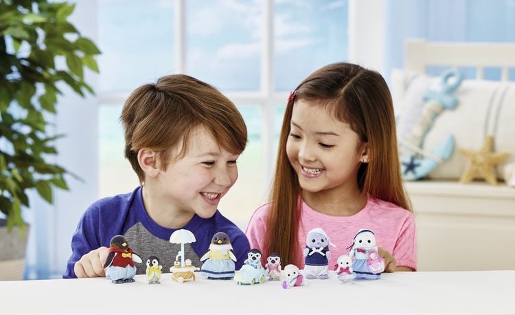 Produktbild: Sylvanian Families 5759 - Seal Family, Robben Familie