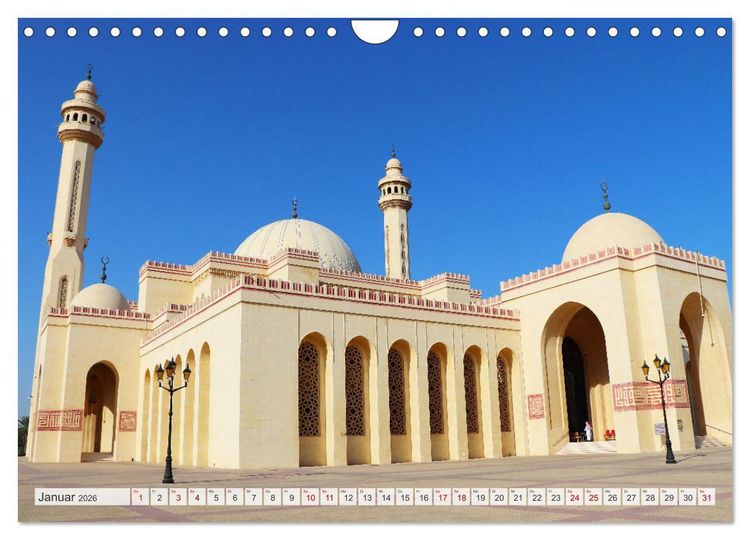 Produktbild: Orient - Manama, Abu Dhabi, Dubai, Maskat (Wandkalender 2026 DIN A4 quer), CALVENDO Monatskalender