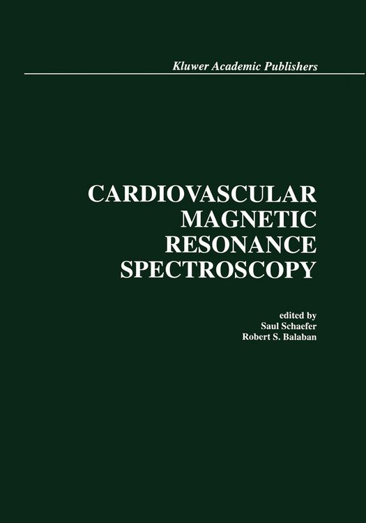 Produktbild: Cardiovascular Magnetic Resonance Spectroscopy