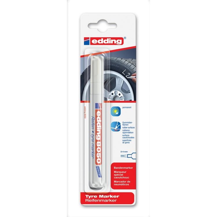 Produktbild: EDDING&reg; Reifen Marker 8050, weiss