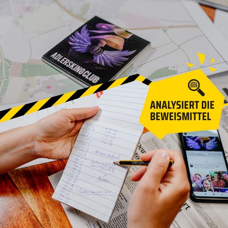 Produktbild: Krimi-Spielebox: Detective Stories - Das Feuer in Adlerstein (Fall 1)