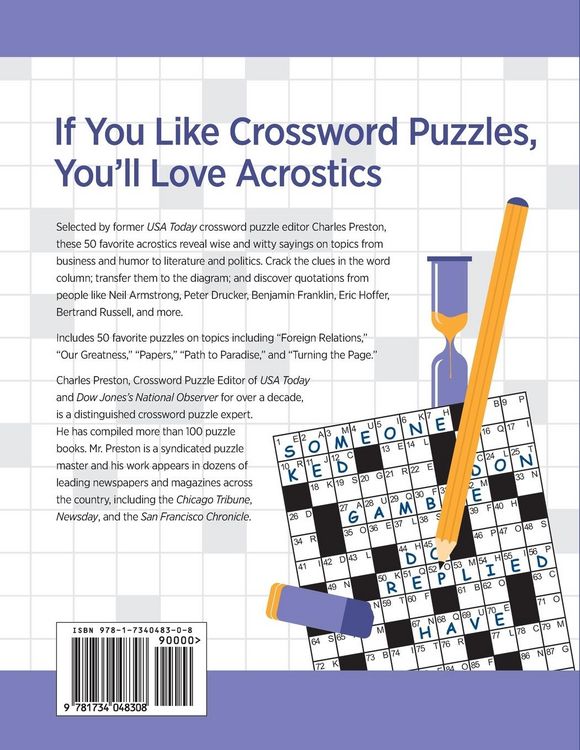 Produktbild: Quote Acrostic Favorites