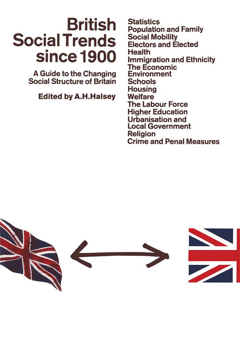 Produktbild: British Social Trends since 1900