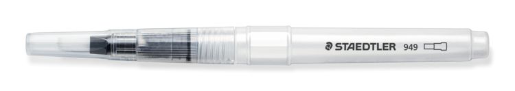 Produktbild: STAEDTLER Wasserpinsel rund fein, rund medium, rund gro&szlig;, Keilspitze, 4er Set