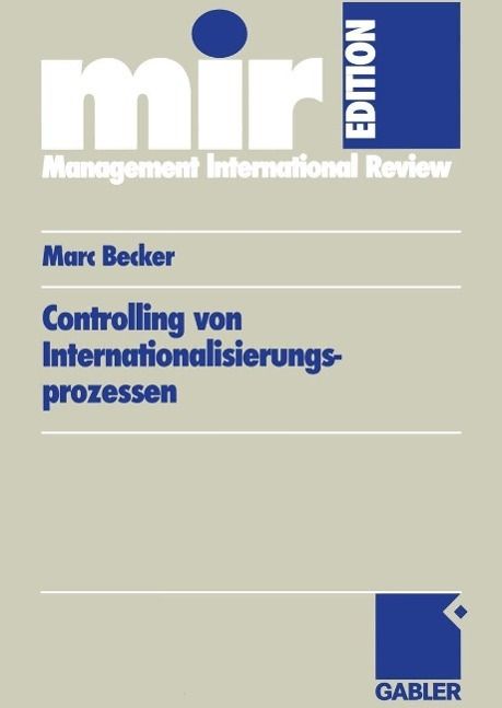 Produktbild: Controlling von Internationalisierungs-prozessen