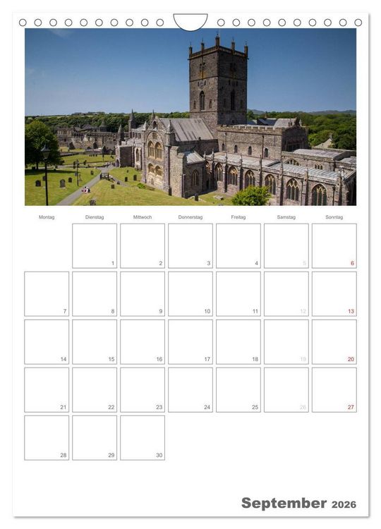 Produktbild: Eine Reise durch Wales (Wandkalender 2026 DIN A4 hoch), CALVENDO Monatskalender