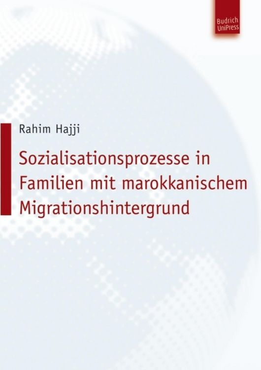 Produktbild: Sozialisationsprozesse in Familien mit marokkanischem Migrationshintergrund