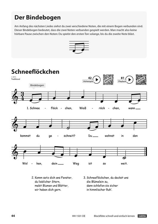 Produktbild: Blockfl&ouml;te - Schnell und einfach lernen