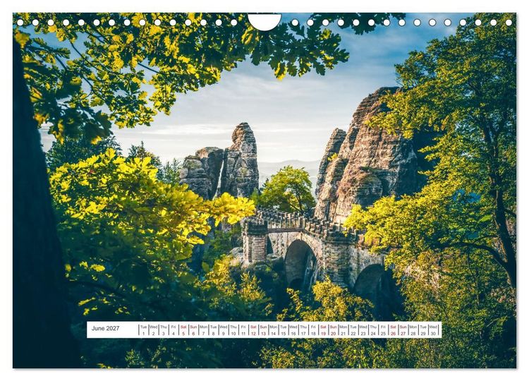 Produktbild: Germany dreamlike places (Wall Calendar 2027 DIN A4 landscape), CALVENDO 12 Month Wall Calendar
