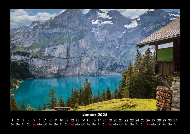 Produktbild: Seeblick 2025 Fotokalender DIN A3