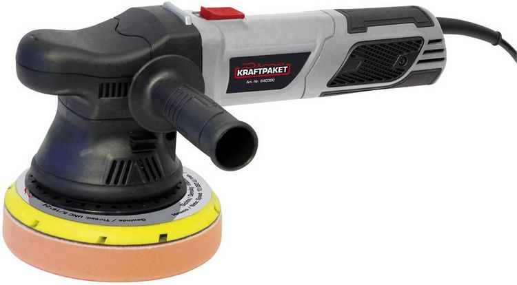 Produktbild: Dino KRAFTPAKET 640301 Exzenterpoliermaschine 230V 900W 1600 - 4200 U/min 12.5mm