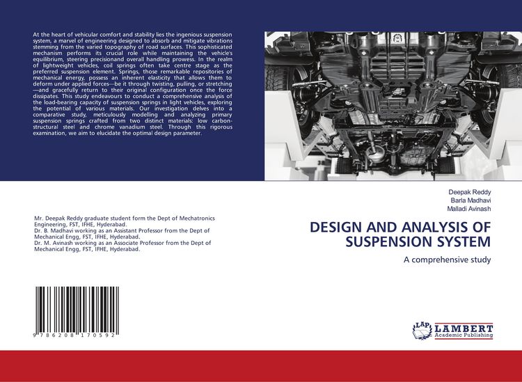 Produktbild: Design and Analysis Of Suspension System