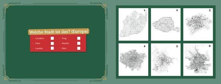 Produktbild: Landkarten aus aller Welt &ndash; Mein R&auml;tseladventskalender