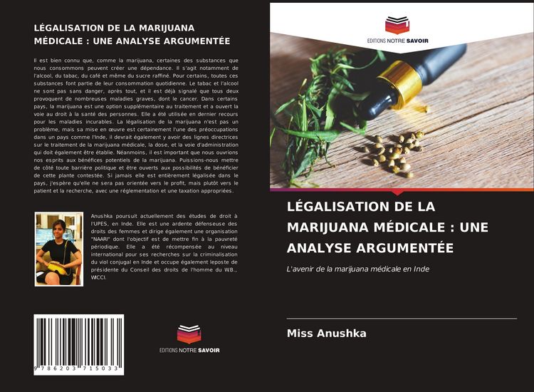 Produktbild: L&eacute;galisation De La Marijuana M&eacute;dicale : Une Analyse Argument&eacute;e