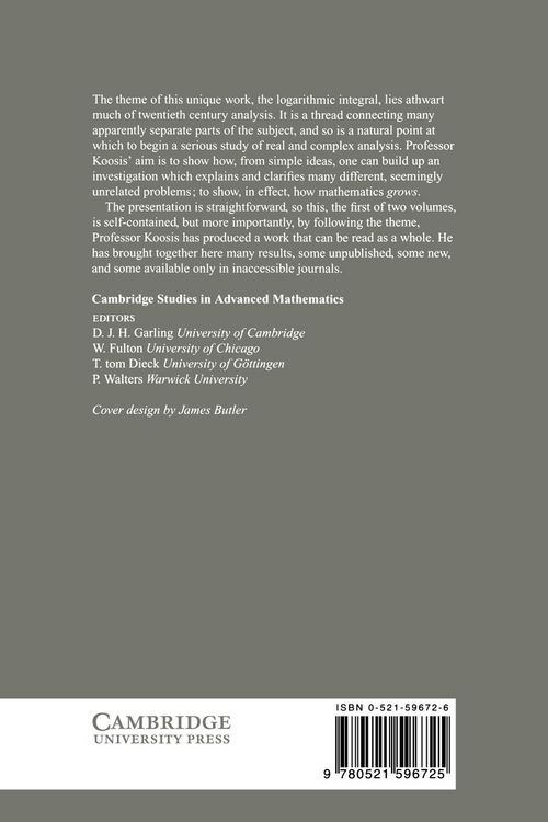 Produktbild: The Logarithmic Integral
