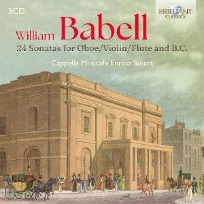 Produktbild: Babell:24 Sonatas for Oboe/Violin/Flute and B.C.