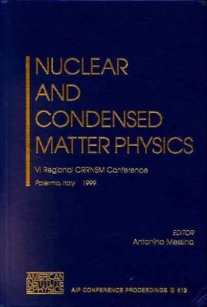 Produktbild: Nuclear and Condensed Matter Physics