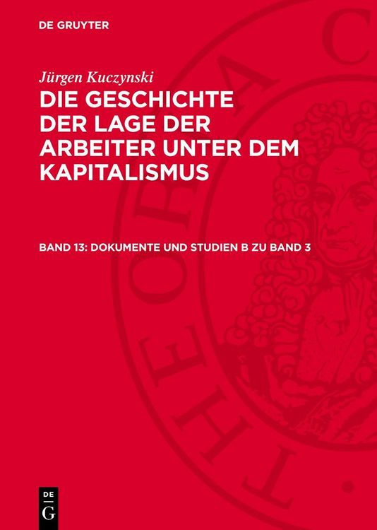 Produktbild: Dokumente und Studien B zu Band 3