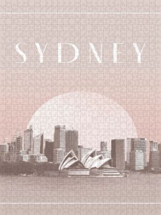 Produktbild: CALVENDO Puzzle Sydney | 1000 Teile Lege-Gr&ouml;&szlig;e 64x48cm Foto-Puzzle f&uuml;r gl&uuml;ckliche Stunden