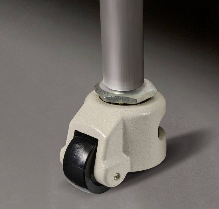 Produktbild: TOOLCRAFT TO-7908102 Schwerlast-Rad Rad-Durchmesser: 50mm Tragf&auml;higkeit (max.): 250kg 1St.