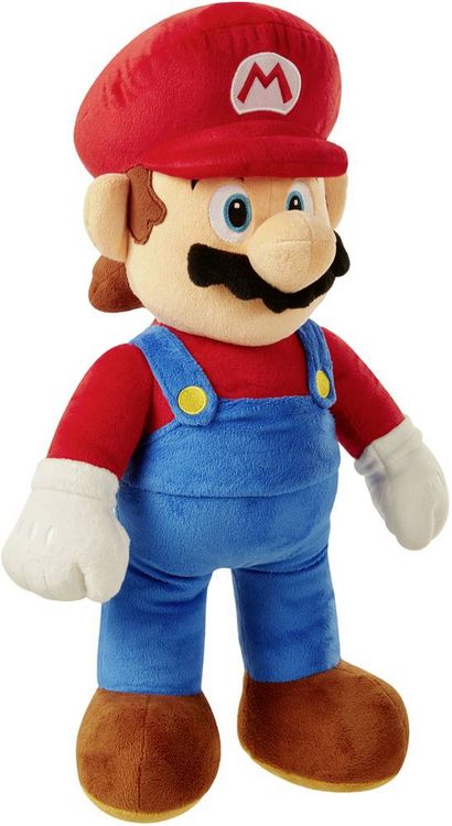 Produktbild: Nintendo Super Mario Mario Jumbo Pl&uuml;schfigur 50cm