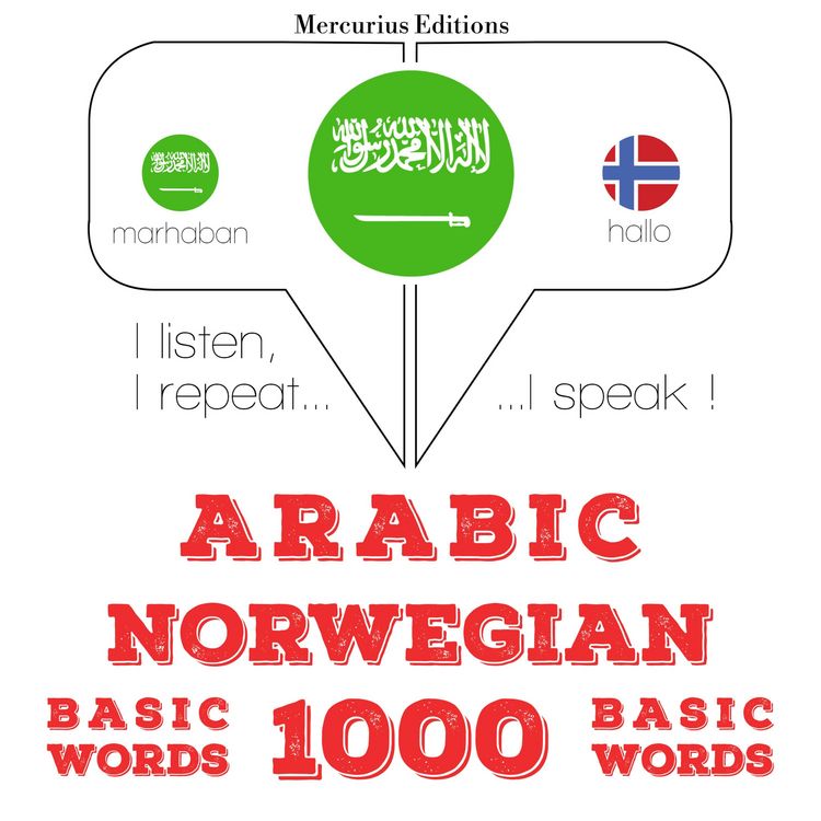 Produktbild: 1000 essential words in Norwegian