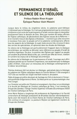 Produktbild: Permanence d'Isra&euml;l et silence de la th&eacute;ologie