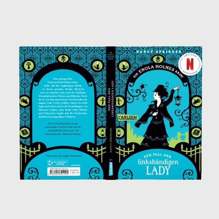 Produktbild: Enola Holmes: Der Fall der linksh&auml;ndigen Lady