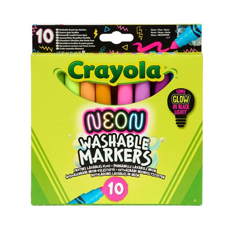 Produktbild: CRAYOLA - 10 Filzstifte Neon