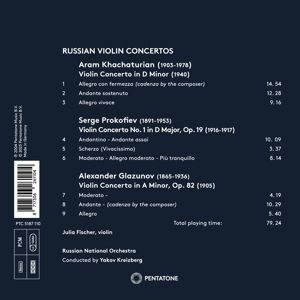 Produktbild: Russian Violin Concertos