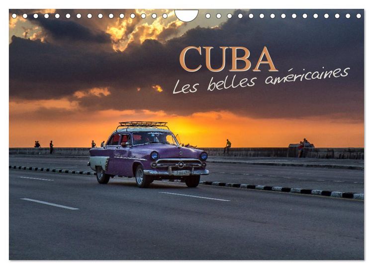 Produktbild: Cuba les belles am&eacute;ricaines (Calendrier mural 2026 DIN A4 vertical), CALVENDO calendrier mensuel