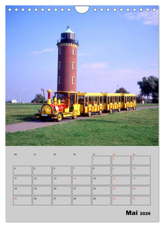 Produktbild: Attraktive Leuchtt&uuml;rme (Wandkalender 2026 DIN A4 hoch), CALVENDO Monatskalender