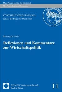 Produktbild: Reflexionen und Kommentare zur Wirtschaftspolitik