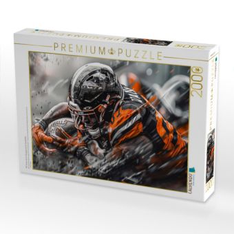 Produktbild: CALVENDO Puzzle Mit Tempo durch die gegnerische Spielh&auml;lfte | 2000 Teile Lege-Gr&ouml;&szlig;e 90x67cm Foto-Puzzle f&uuml;r gl&uuml;ckliche Stunden