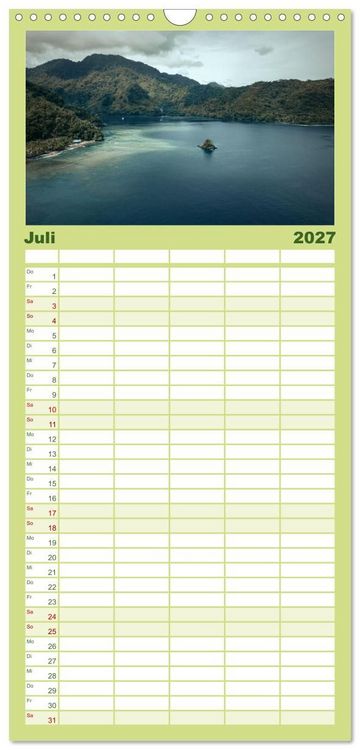Produktbild: Familienplaner 2027 - Guinea - Das einzigartige Land in Westafrika. mit 5 Spalten (Wandkalender, 21 x 45 cm) CALVENDO