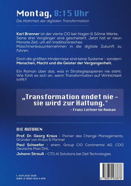 Produktbild: Montag, 08.15 Uhr