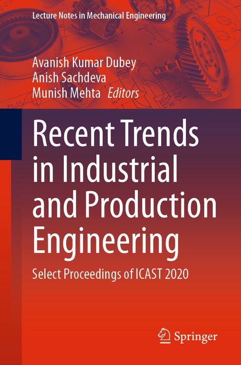 Produktbild: Recent Trends in Industrial and Production Engineering