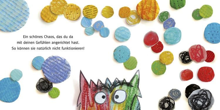 Produktbild: Das Farbenmonster &ndash; Pappausgabe